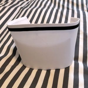 White Nurse’s cap w/ black trim & carrying case